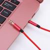 Jack 3.5mm Headphone Cord Gold-plated Plug With Mic Aux Cable Audio Cable Audio Wire Car Aux Cord