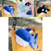 Cute Shark Blue Whale Orcinus Orca Plush Doll Pendant Wallet For Kids And Collectors