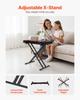 Glockenspiel Xylophone, 32 Notes, Wooden Professional Xylophone Percussion Instrument, with Height Adjustable Stand, 4 Mallets, Carrying Bag, Beginner