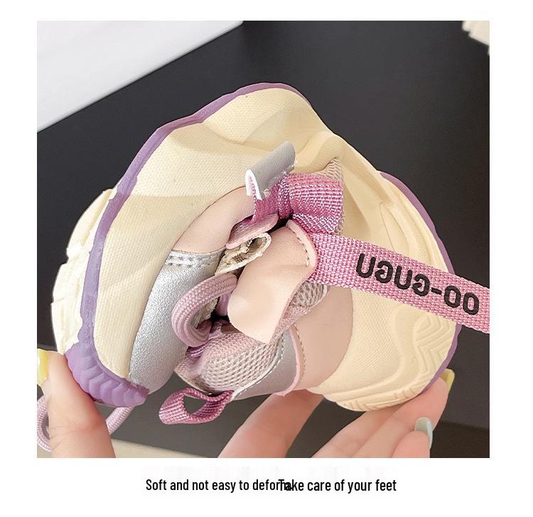 Herbst 2025 Mädchen Perlen-Sneakers - Prinzessinnenschuhe mit weicher Sohle für mittlere und große Kinder