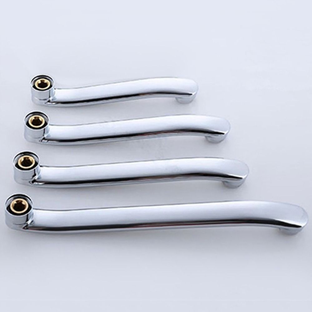 S-type Faucet Extender Connector Stainless Steel Quick Open Basin Faucet Tube Sink Faucet Pipe Outlet Pipe Replacement Fittings