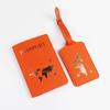 Unisex Passport Cover Wallet Holder PU Leather Card Holder Passport Case Travel Essentials for Women Men Family Vacation