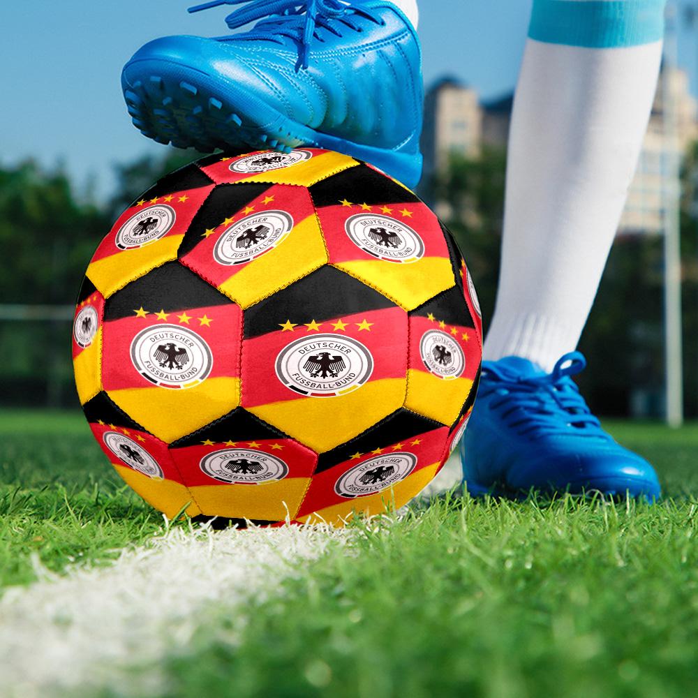 German Football Emblem Printed Size 5 Soccer Balls, High-Quality, Anti-Slip, Protective Football, A Unique Gift , Birthdays, Christmas Gifts