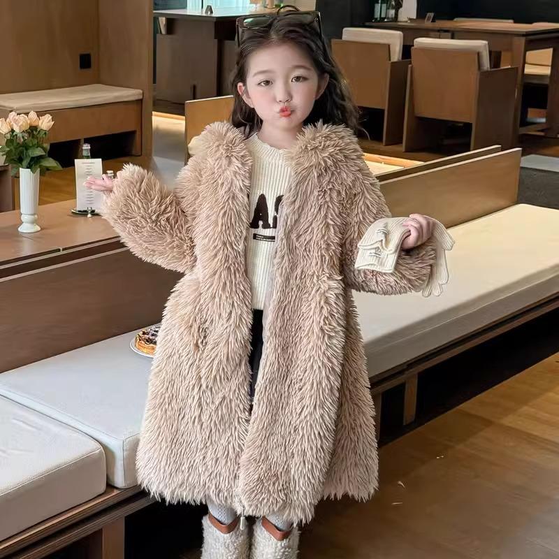 Cozy Bunny Faux Fur Coat -