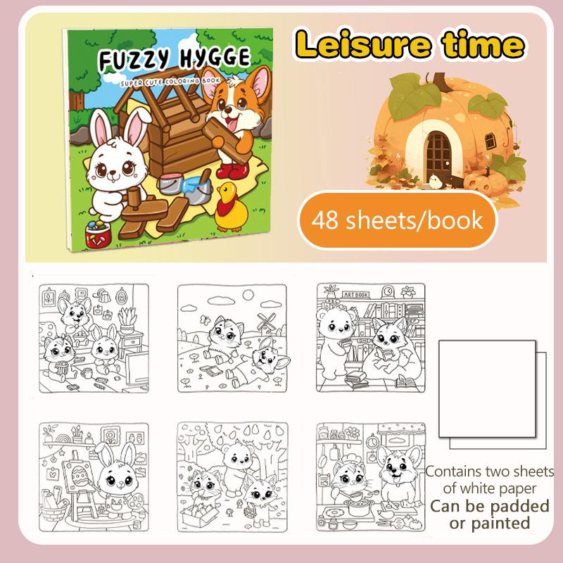 

Раскраска с героями мультфильмов Раскраска с героями мультфильмов для взрослых и подростков с очаровательным подарком в виде мультяшной картины