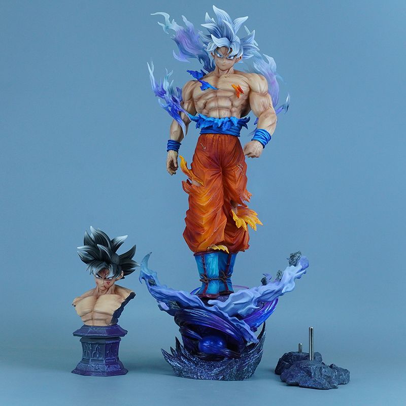 

42 см Аниме Фигурка Сон Гоку Фигурки Dragon Ball Ключ Эгоизма Гоку Экшен Фигурка Кукла Декор для Стола Статуэтка Модель Коллекция Подарок no box