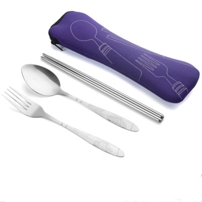 Abay Stainless Steel Portable Cutlery Set