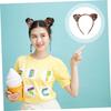 DOITOOL Set of 2 Cat Ear Headbands for Cute Animal Ear Hair Accessories for Parties and Photo Inch Size Kids, Shoots, Approx. 7.3