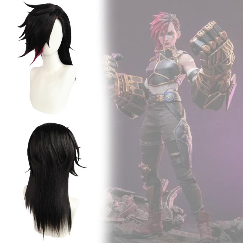 Arcane Season 2 Cosplay Wig With High Temperature Silk For Cosplay And Role Play
