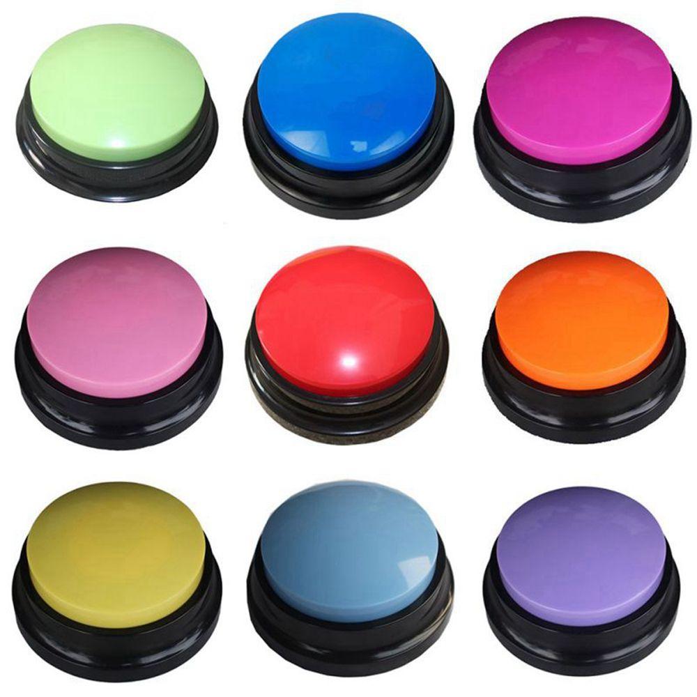 Voice Recording Voice Repeater Sound Button Talking Button Dog Toys Recording Toy Answering Buttons