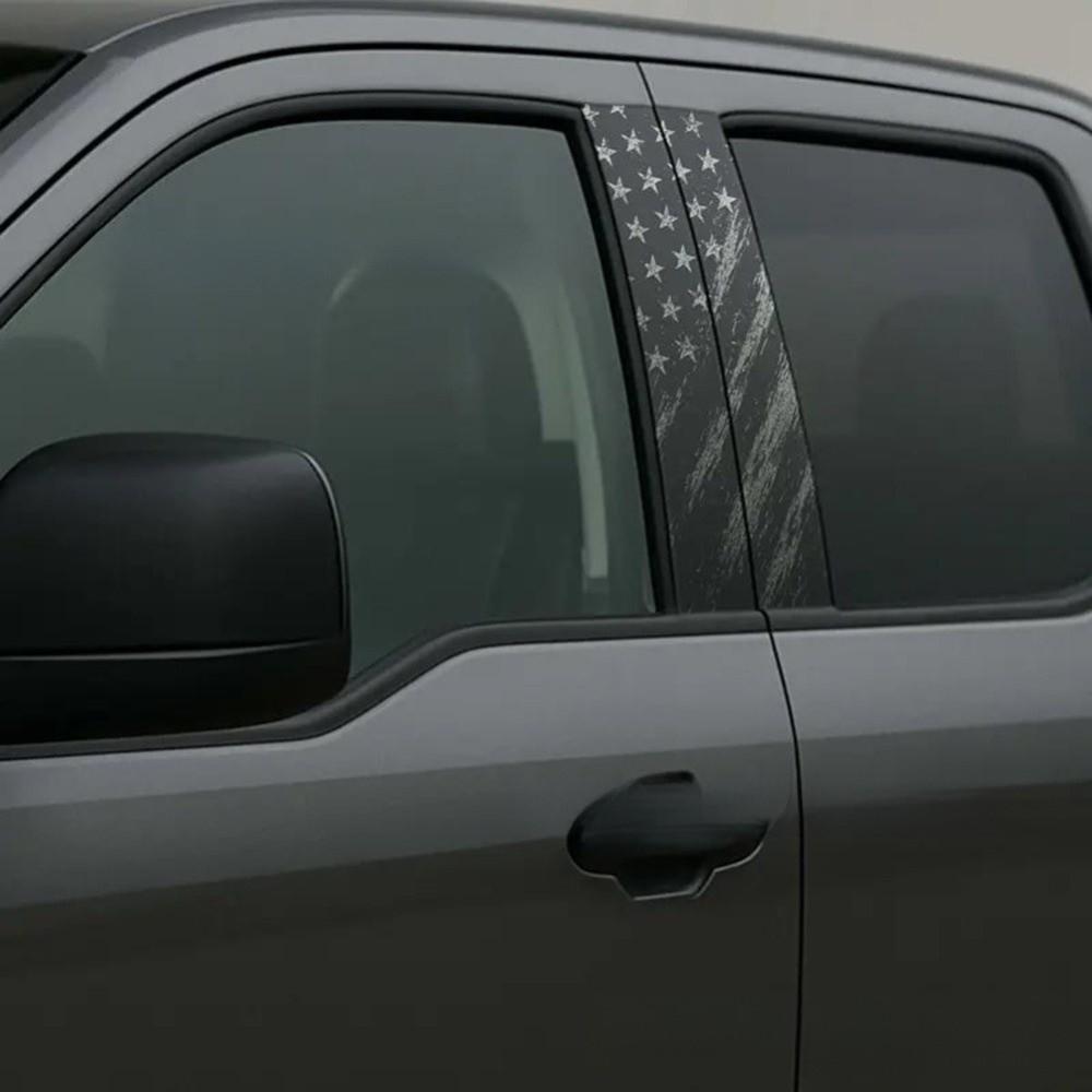 Waterproof B Pillar Sticker DIY Anti-scratch Car Pillar Decals Protective Film Car Side Door Trim Decoration for Door Trim