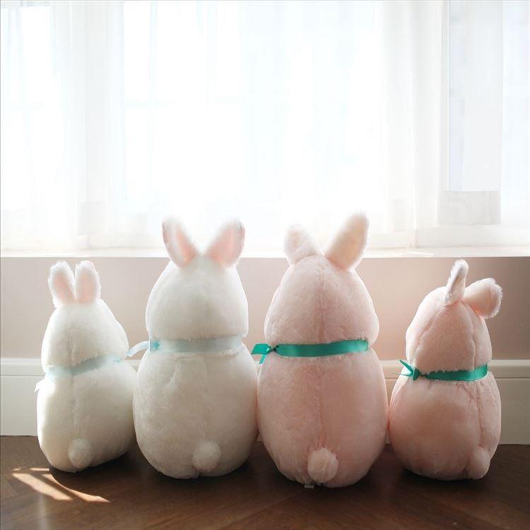 Kids Baby Cute Plush Soft Bunny Pink White Rabbit  3040cm Animals Doll Toy Gift