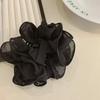 Korean Large Floral Design Hair Clip - Summer Shark Clip for Women