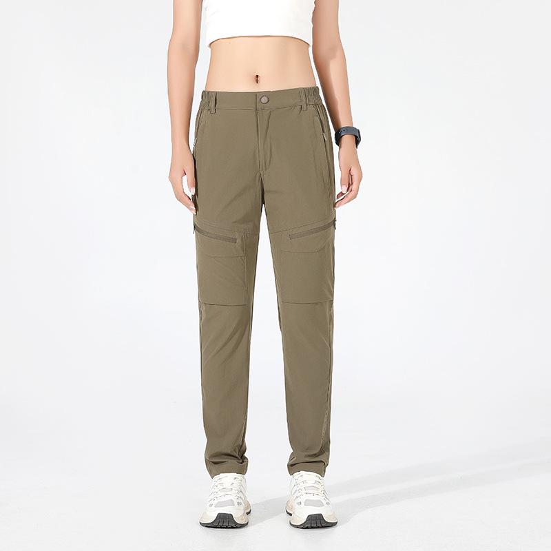 Unisex Quick-Dry Lightweight Summer Cargo Pants – Breathable, Waterproof, Straight-Leg Fit for Outdoor Activities