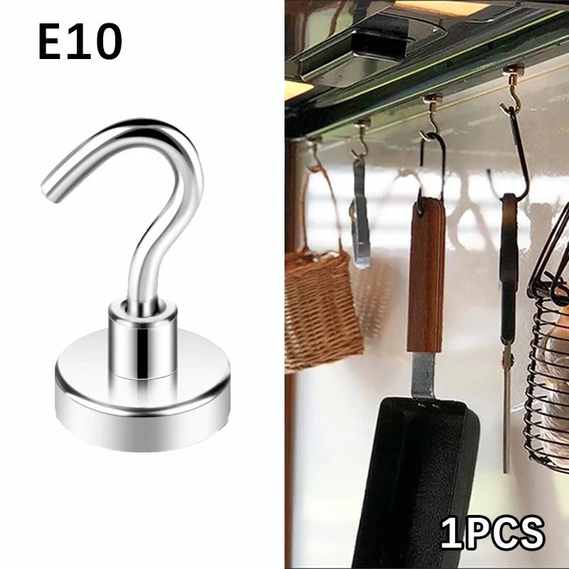 

30 шт. прочные магнитные крючки многоцелевые крючки для хранения дома кухня бар крючки для хранения ключей крючки для ванной вешалки 4.4 1