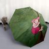 Winnie and Friends Themed Travel Umbrella-8 Ribs Automatic Opening and Closing, Portable Folding Design, Compact and Stylish Umbrella