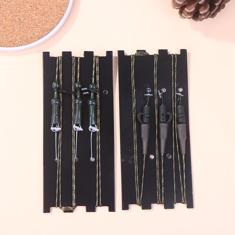 3Pcs For Carp Rig Lead Clips Carp Fishing Lead Core With Helicopter Rigs Braided Fishing Line