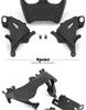Honda CBR1000RR Tail Tidy with Black Turn Signals - Modified Short Tail License Plate Holder & Fender Accessories
