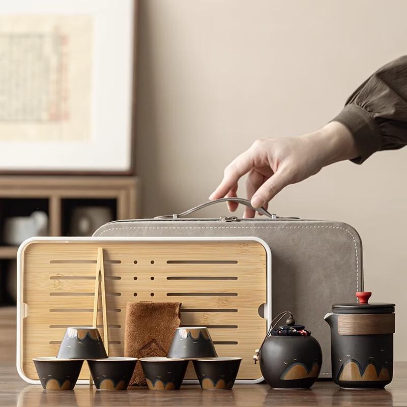 Woding Chinese Landscape Tea Set Gift