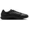 Nike Tiempo Legend 10 Pro TF Turf Artificial Turf Slip Resistant Abrasion Resistant Rugby Shoes Unisex Black DV4336-002