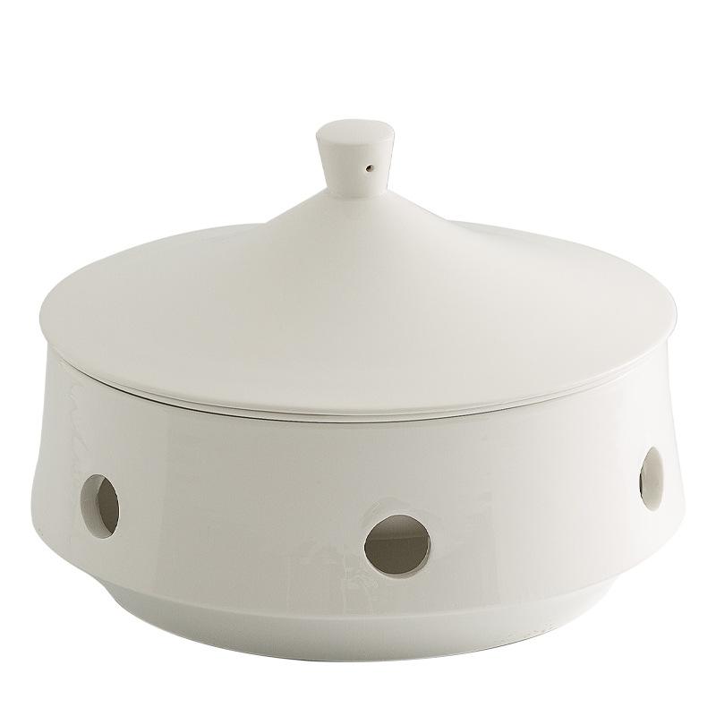 Agritainment Creative Heating Furnace Tableware Hotel Clubhouse Seat Serving Plate Liao Ginseng Soup Cup Abalone Wing Buddha Jumps Over The Wall Insul