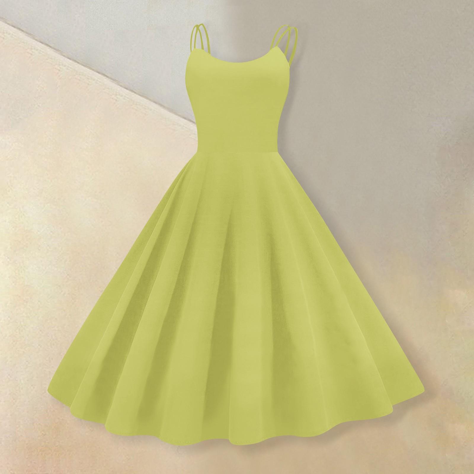 

Женское модное коктейльное платье без бретелек с принтом в готическом стиле, панк, винтажное платье. XL жёлтый