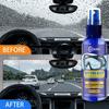 Winter car defogger, upgraded antifreeze antifog, windshield and rearview mirror rain repellent spray, long-lasting anti-fogging
