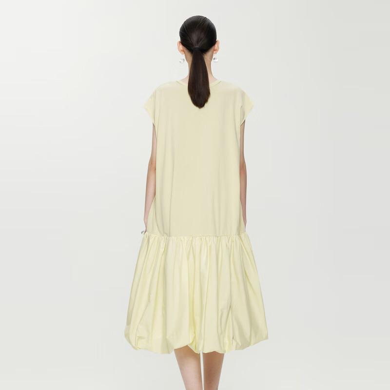 JNBY Women's Sleeveless A-Line Cotton Long Midi Dress