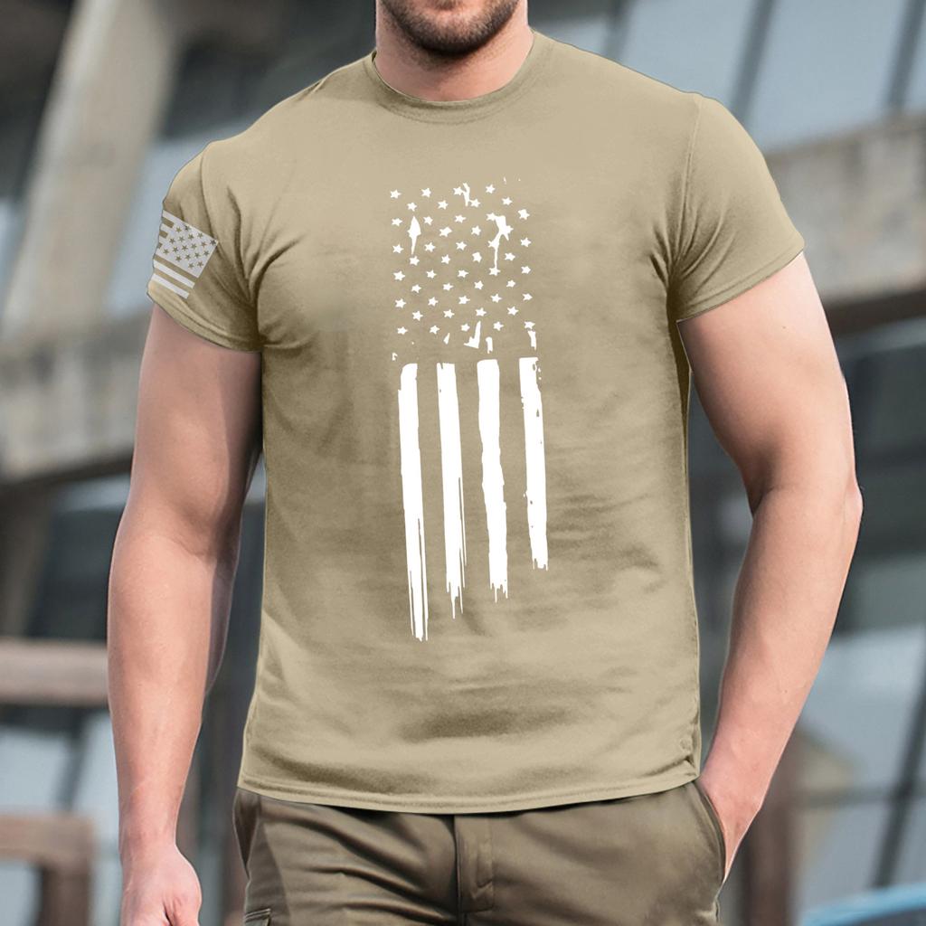 T-shirt da uomo T-shirt Grafica Testo Stampa 3D Street Casual Manica Corta Abbigliamento Stampato Basic