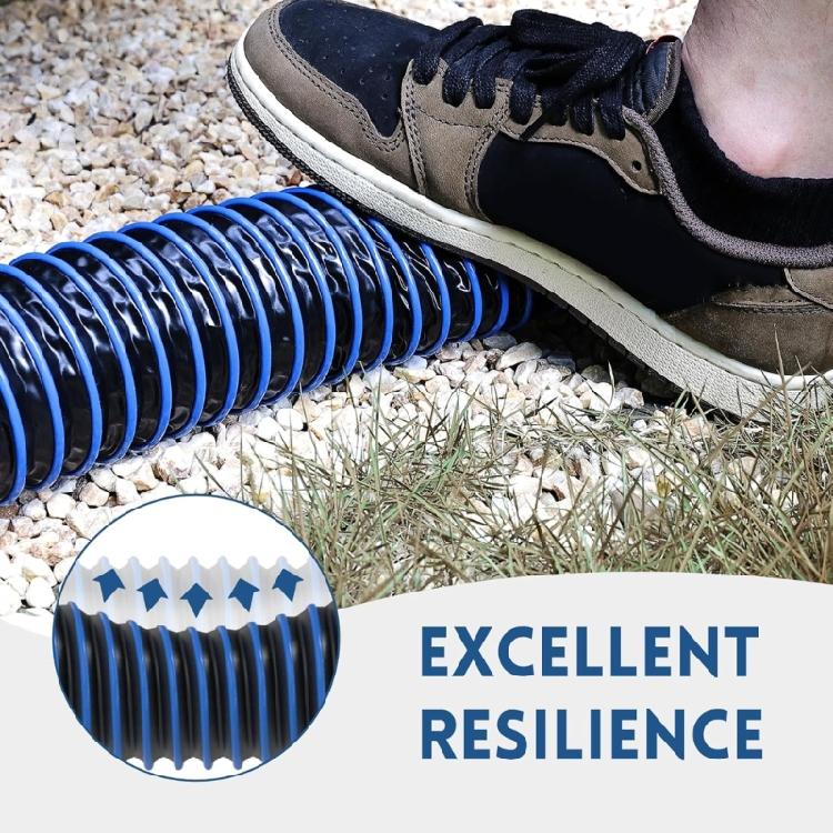 3FT Long Rvs Sewer Hose Set TPE Reinforced Waste Hose Drainage Pipe for Camping Trailers Weather Resistant
