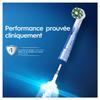 Brosse à dents électrique ORAL-B Cross Action - Recharges incluses - Nettoyage journalier - Blanc