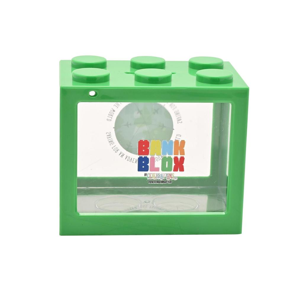 Celebrations Bank Blox Oszczędzanie na Przygodę Skarbonka