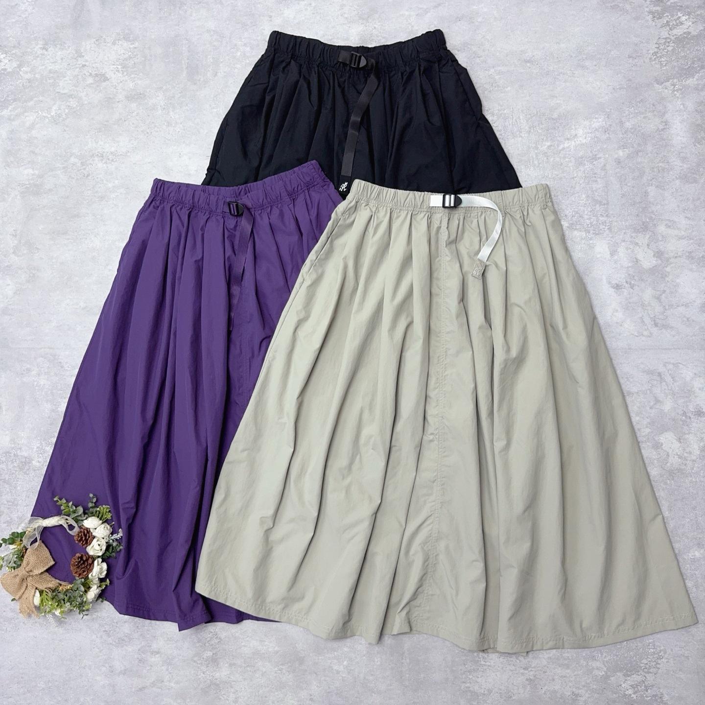 

Johnature Japanese Casual Quick-drying Skirts Summer Simple Elastic Waist Loose Solid Color Pockets Women Skirts One Size фиолетовый
