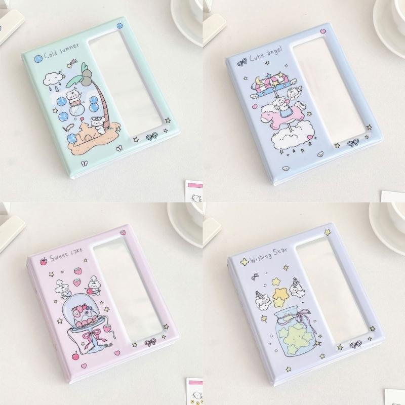 Photo Booth Album Photocard Holders Binders for Idol Fan Picture Display Photo Strips Collecting Book 40 Page Organizers