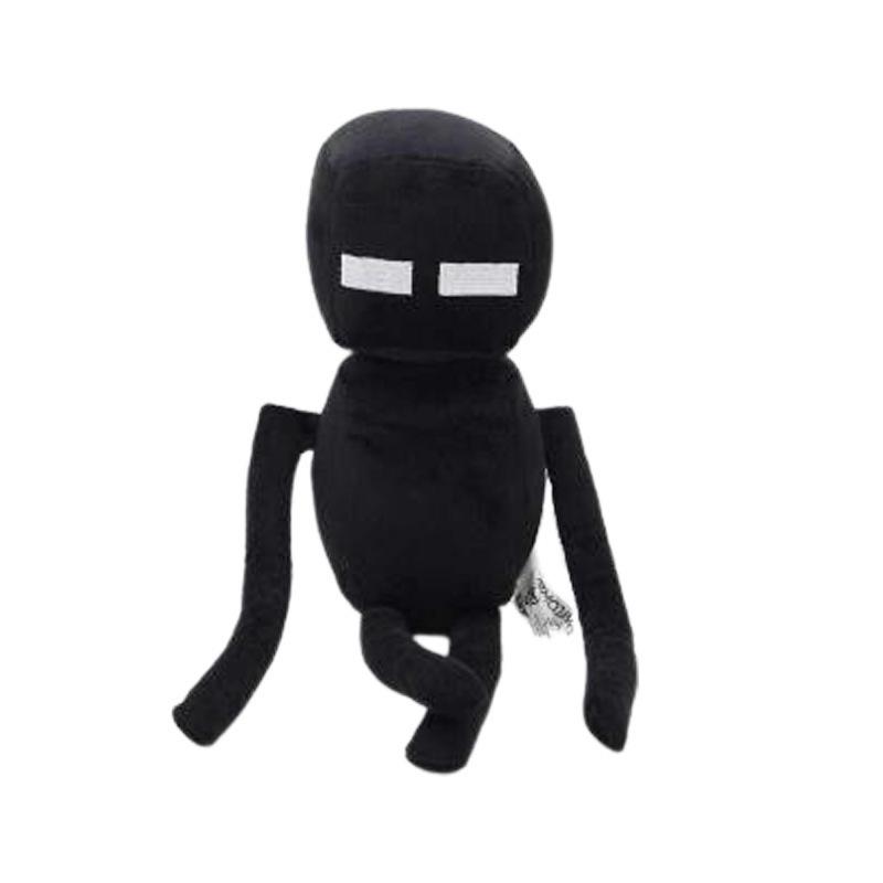 Hot-Selling Minecraft Plush Toy Set: Enderman, Creeper, and Steve