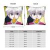 Anime Killua Zoldyck Pillow Case Funny Pillow Cover Custom Pillowcases For Office Car Home Decor
