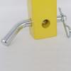 Universal Off Road Trailer Hitch Pin Metal Build Easy Installation System Double Locking Safety Assurances