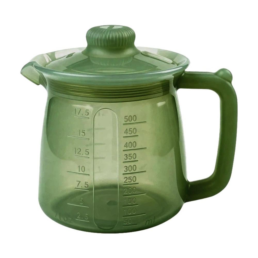 Portable Oil Dispenser 500ml Capacity Coffee Carafe Food-grade Silicone Teapot  Household Kitchen