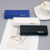 British Style Magnetic Leather Glasses Case: Handmade High-Grade Box for Myopia & Sunglasses
