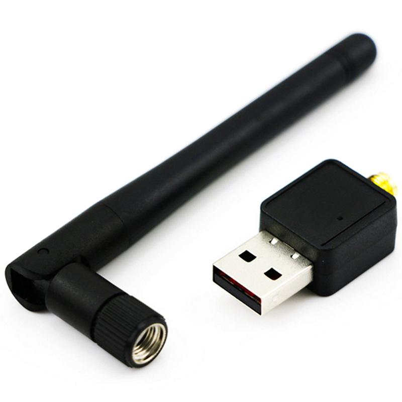 2.4Ghz 150Mbps Wireless Usb Wifi Network Adapter W/Antenna 802.11Ac