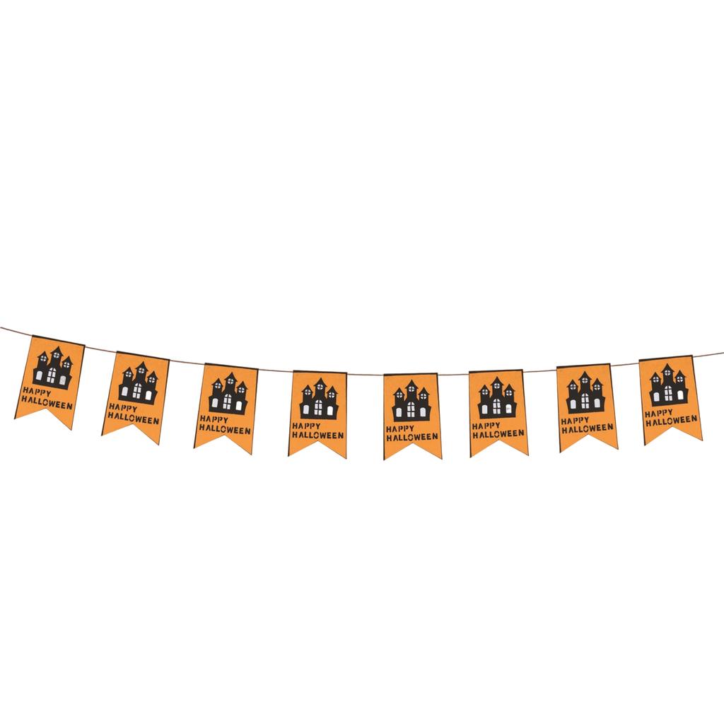 Netkaná textilie Písmeno Halloweenská dekorace Vlajka k zavěšení Květina k zavěšení Rozložení scény Párty Vlajka k zavěšení