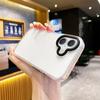 Applicable to Apple 11Plus Wolverine transparent mobile phone case, new premium light luxury matte lens anti-drop  case