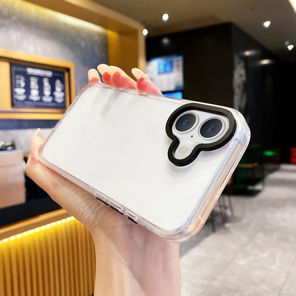 Applicable to Apple 11Plus Wolverine transparent mobile phone case, new premium light luxury matte lens anti-drop  case