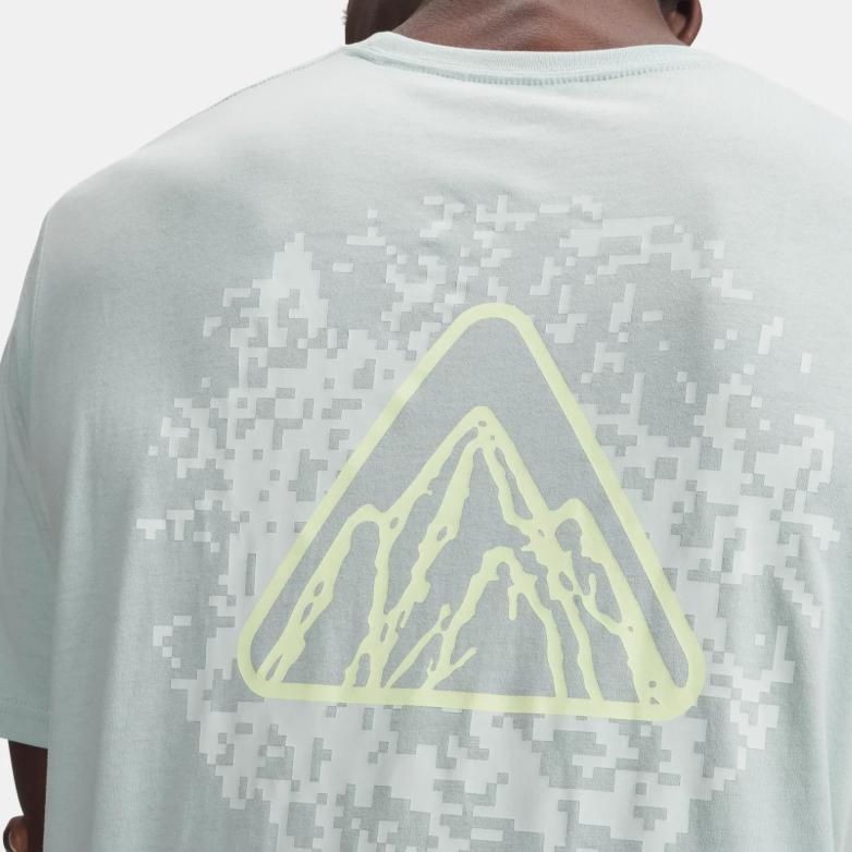 Under Armour Mountain Pursuit Solid Short Sleeve Crew Neck T-Shirt Men Tops 6009255-477
