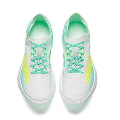 C202 G9 2 Fabric Low Top Carbon Plate Racing Running Shoes Men's White Green 112545573-5