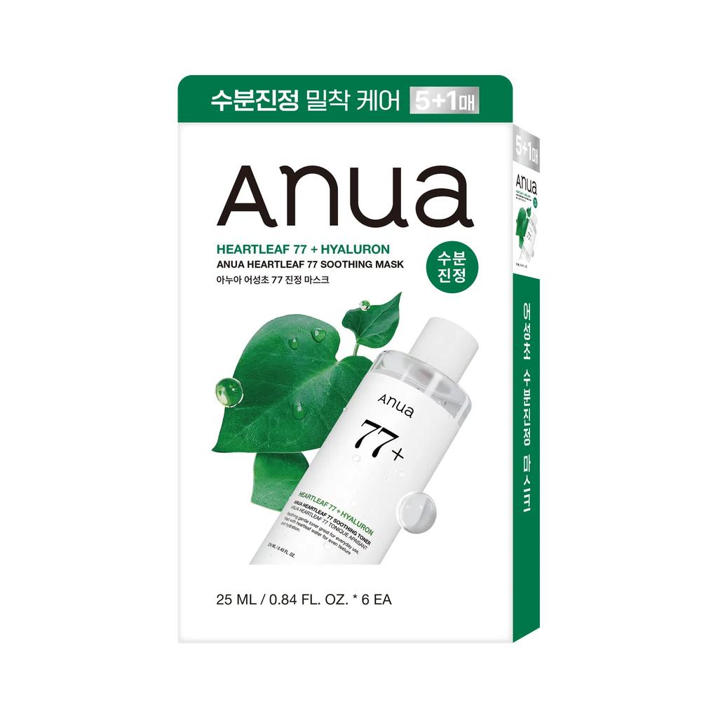 Anua Set 5 Fogli Maschera (+1ea)