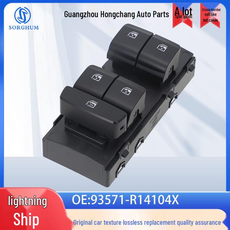 93571-R14104X: Window Lift Switch for Hyundai Cars Electric