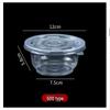BOUSSAC Disposable Plastic Takeaway Food Containers