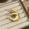 Chic French Retro Geometric Brooch for Jackets & Sweaters