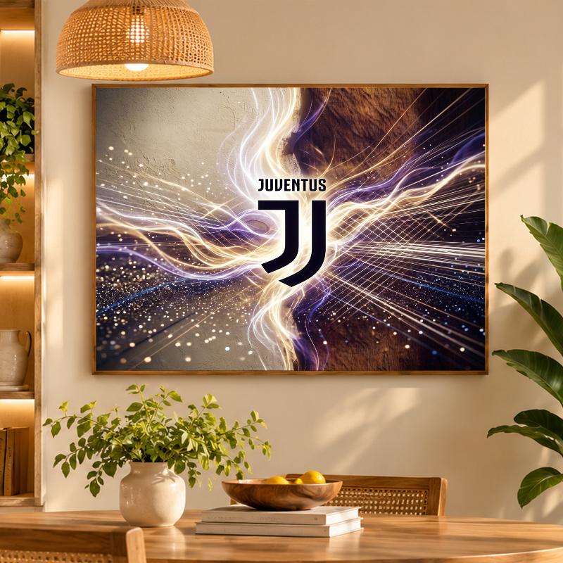 5D Diamond Painting Juventus FC DIY Full Drill Diamond Art Kit Home Decoration